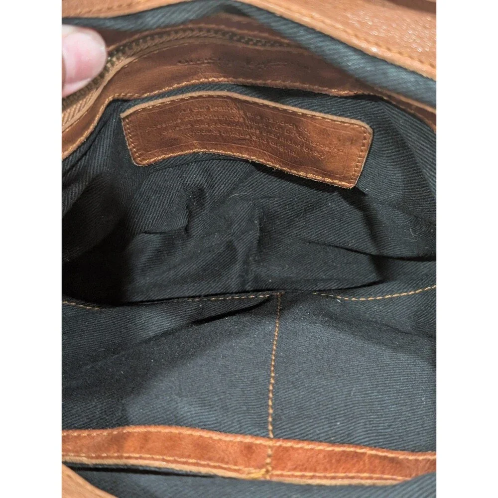 Officine Creative Brown Leather Crossbody Flap Messenger Handmade Italy Satchel
